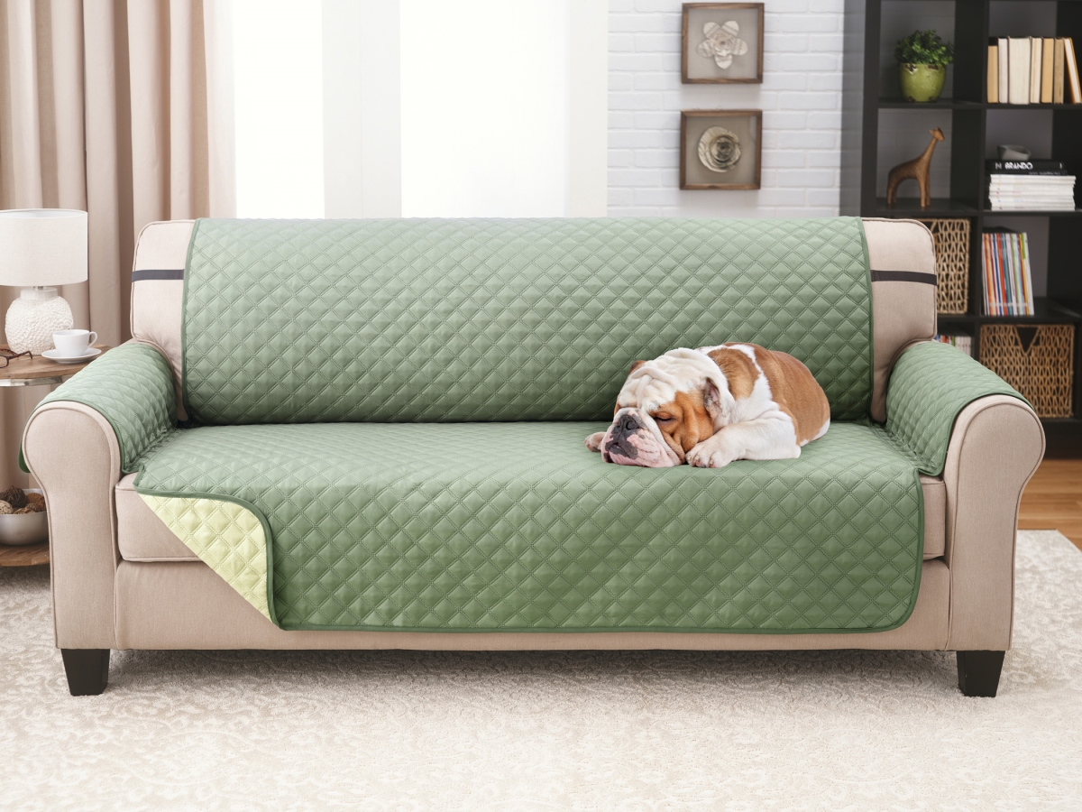 Picture of 212 Main SSO-102 Sofa Furniture Protector&#44; Olive & Sage