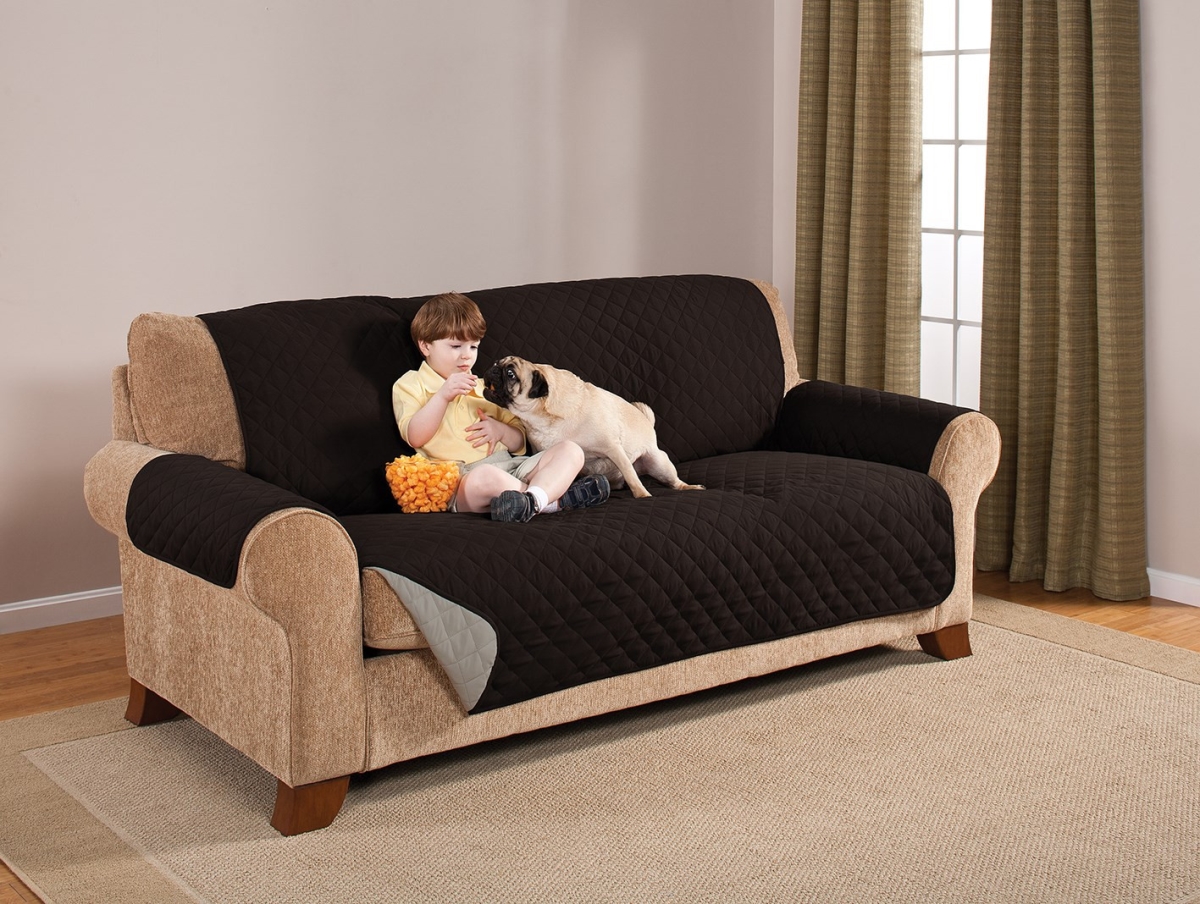 Picture of 212 Main SBT-102 Sofa Furniture Protector&#44; Black & Grey