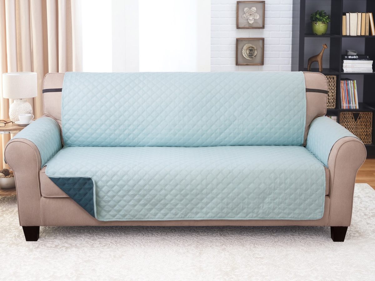 Picture of 212 Main 703599 Sofa Furniture Protector&#44; Jade & Teal