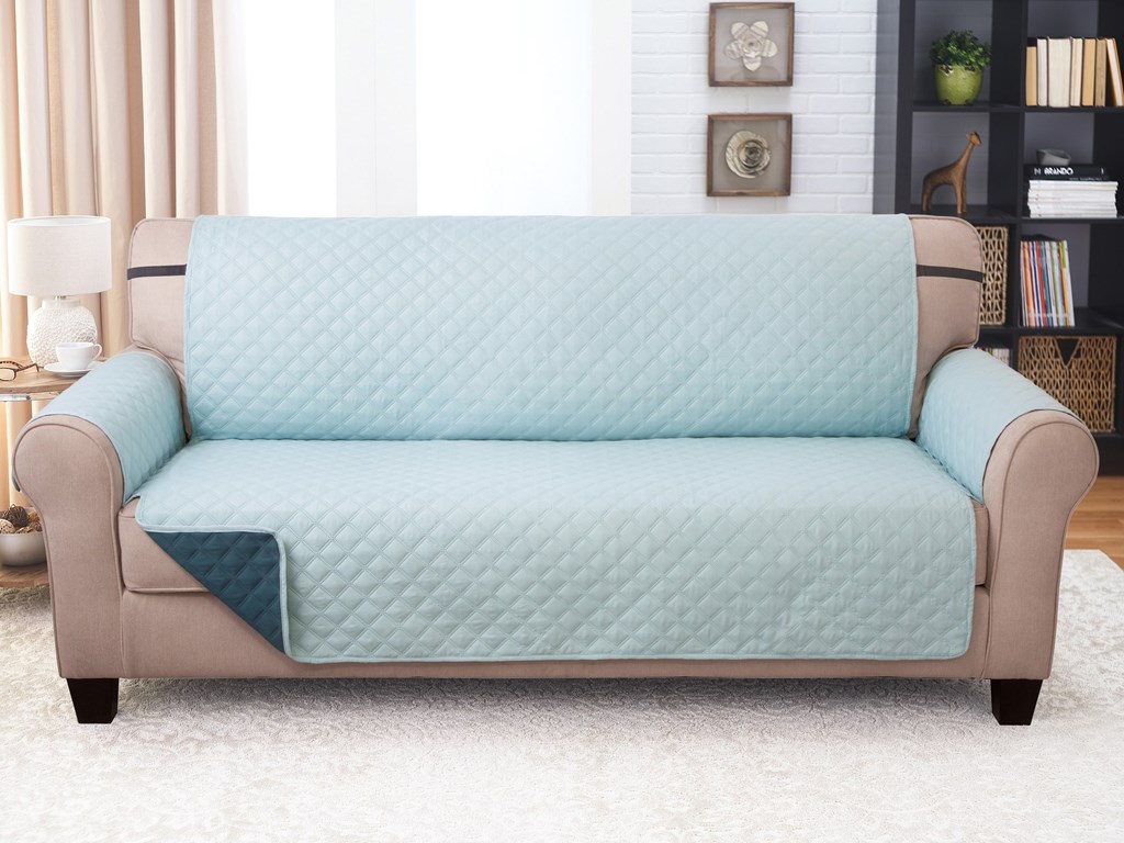 Picture of 212 Main 703605 XL Sofa Furniture Protector&#44; Jade & Teal