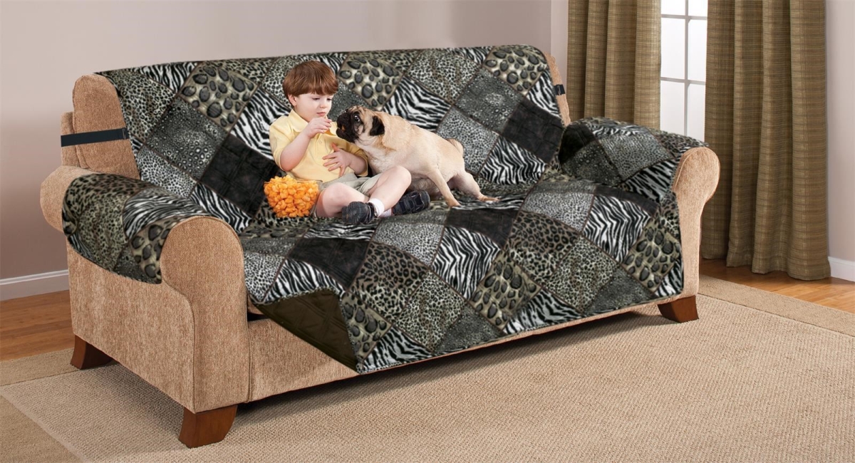 Picture of 212 Main 904590 Sofa Furniture Protector - Safari