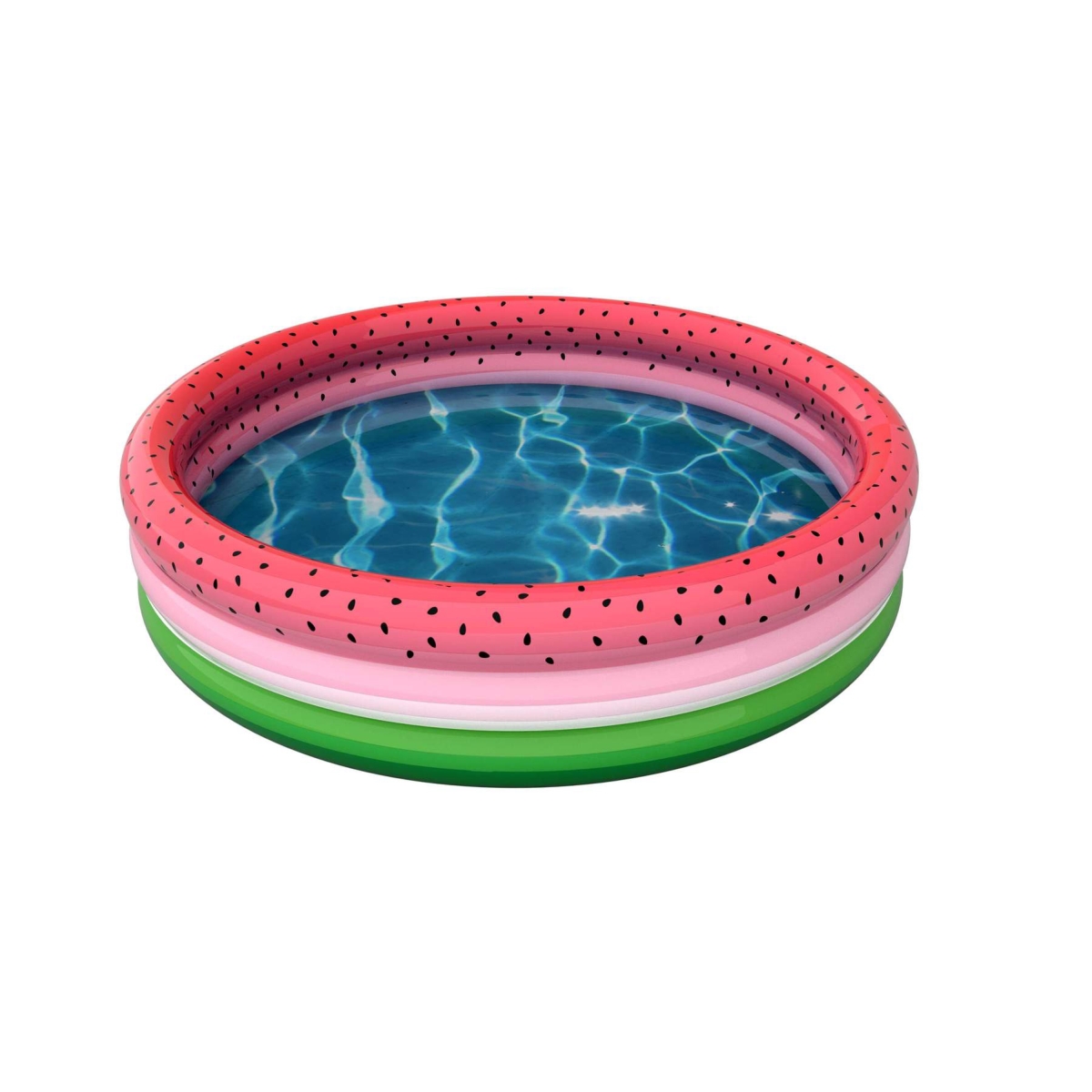 Picture of Pool Candy PC6060WM-F 60 x 60 x 15 in. Inflatable Sunning Pool Featuring a Watermelon