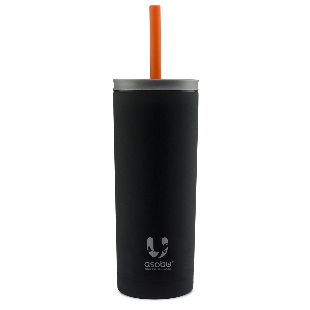 Picture of ASOBU ICT200BLACK 20 oz Insulated Coffee Sippy Cup&#44; Black
