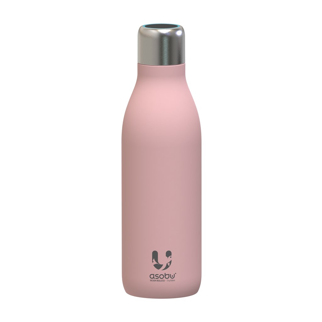 Picture of ASOBU UVB17-PINK 17 oz UV Hydration Bottle&#44; Pink
