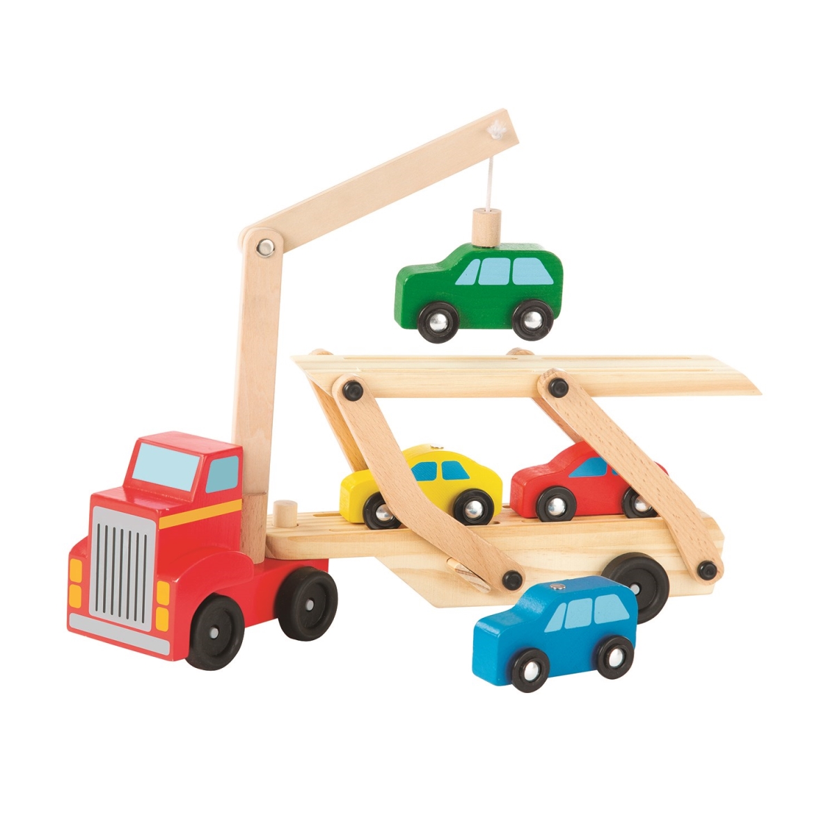 Picture of 212 Main 5234 Wood Magnetic Car Loader