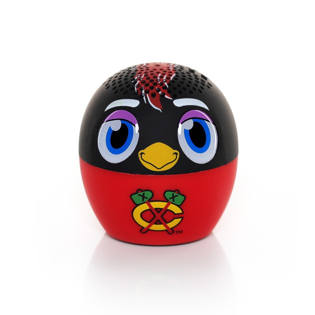 Picture of Bitty Boomers BITTYBLK NHL-Chicago Black Hawks Team Bluetooth Speaker