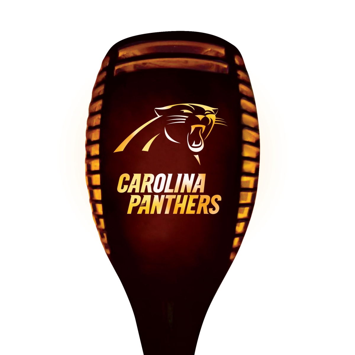 NFL Carolina Panthers Team LED Solar Torch