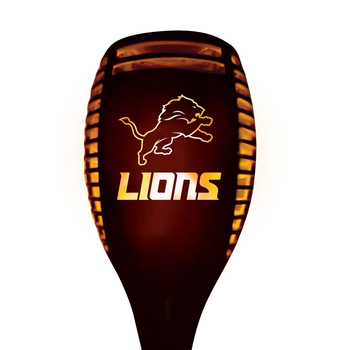 NFL Detroit Lions Team LED Solar Torch