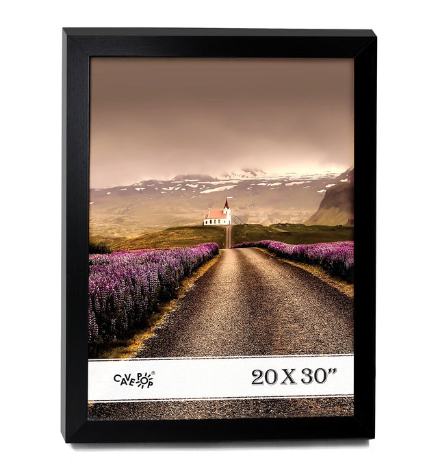 Picture of 212 Main SPF-2030P1-BK 20 x 30 in. Wood Picture Frame with Polished Plexiglass&#44; Black