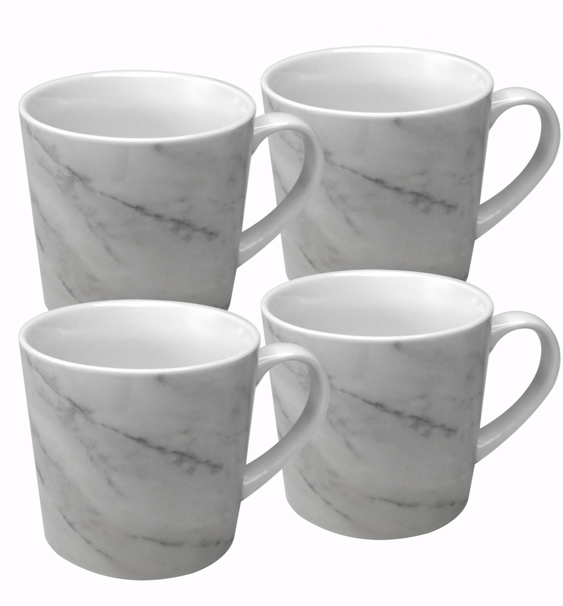 Picture of 212 Main CMS-MMCM12-GY Modern Marble Coffee Mug&#44; Set of 4