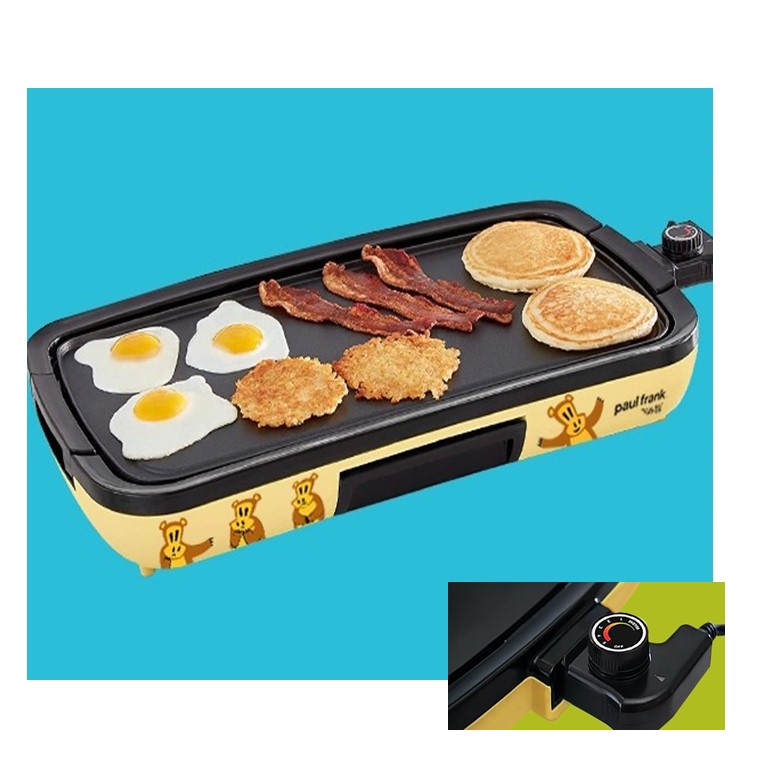 Picture of 212 Main PFS-NSELGD-YLW Paul Frank Nonstick Electric Griddle