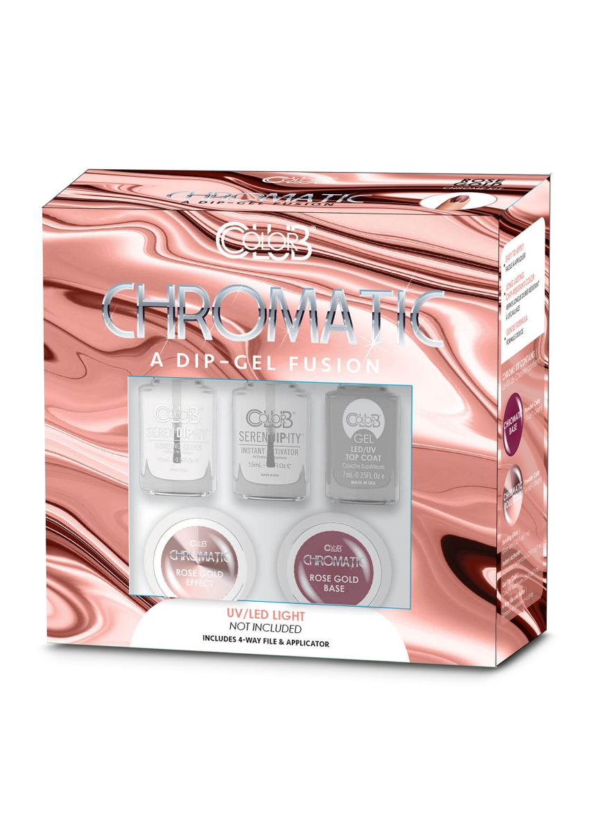 Picture of 212 Main 17XKCHRM-ROS Color Club Chromatic Dip-Gel Fusion for Nail&#44; Rose Gold