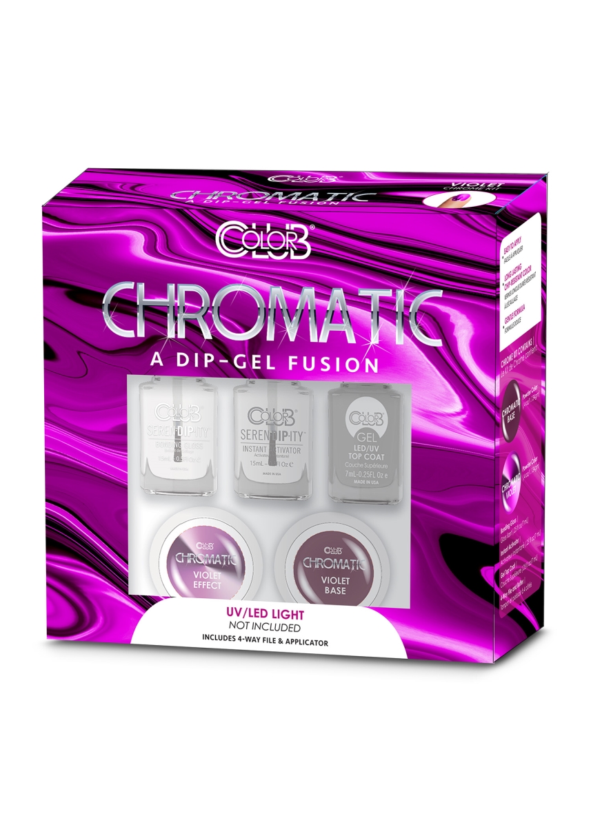Picture of 212 Main 17XKCHRM-VIO Color Club Chromatic Dip-Gel Fusion for Nail&#44; Violet