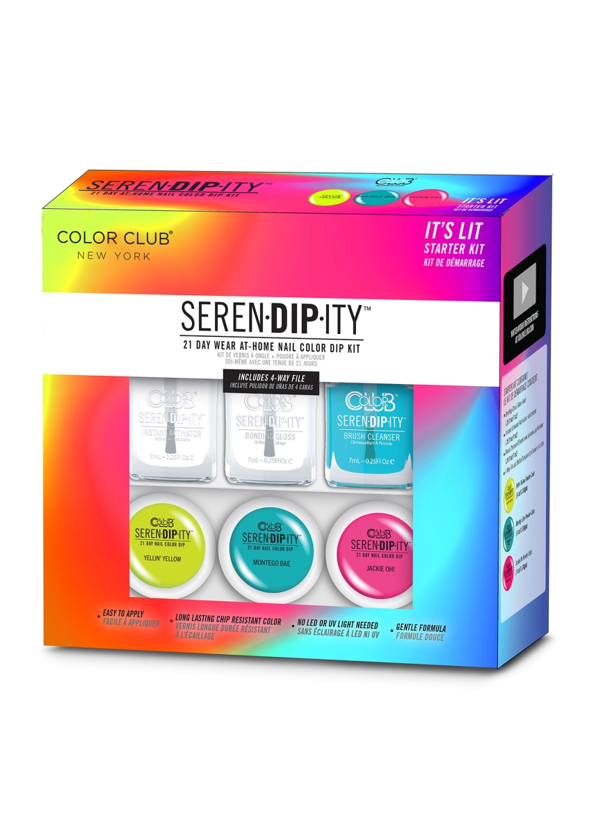 Picture of 212 Main 17XKLIT Color Club Serendipity Starter Kit for Nail, Its Lit