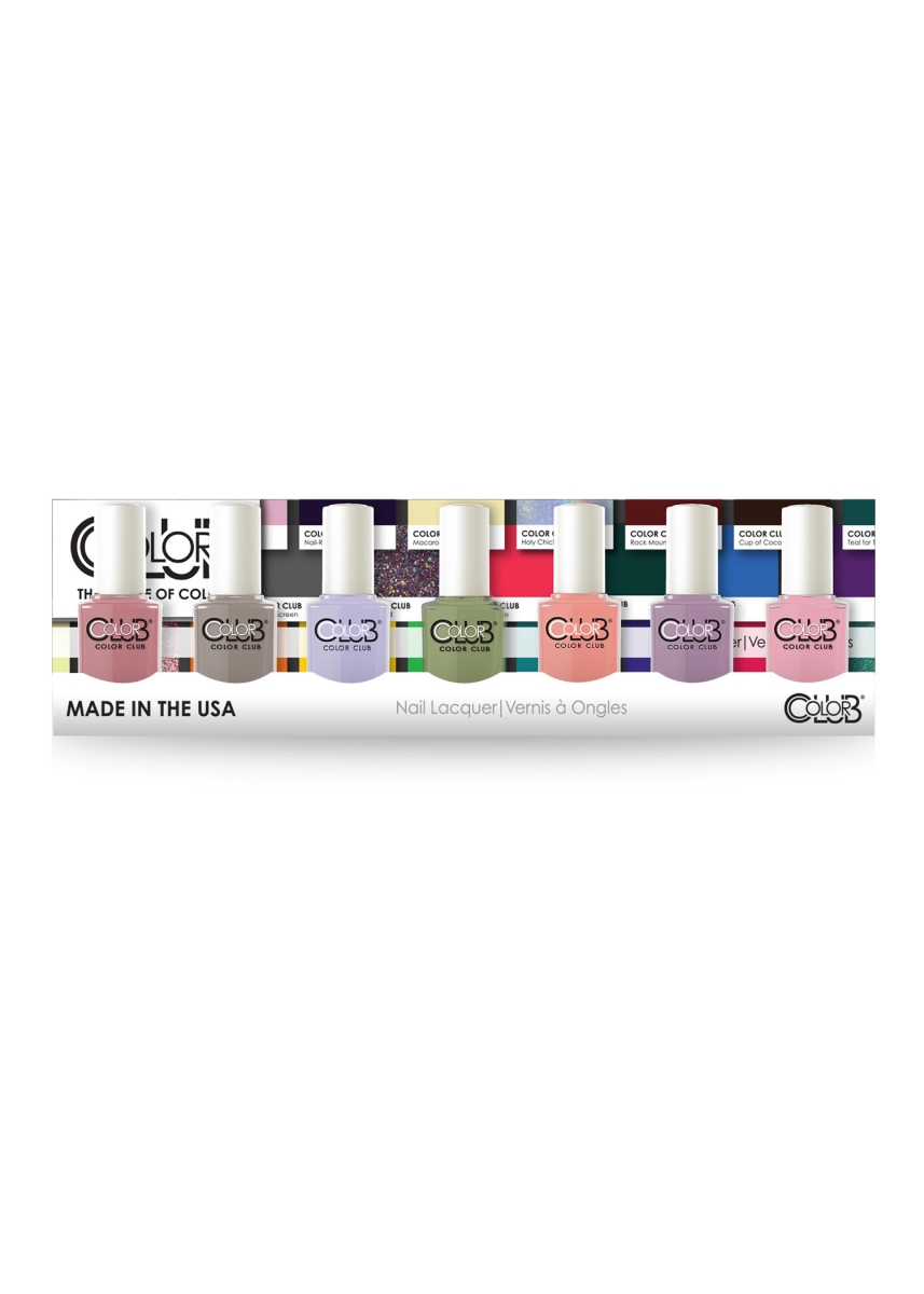 Picture of 212 Main 05KPINKYUP7 Color Club Nail Polish Gift Set&#44; Pinkies Up - 7 Piece