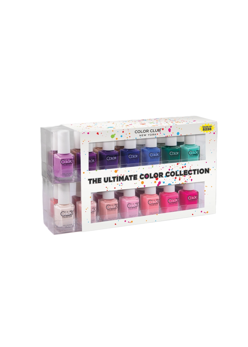 Picture of 212 Main 05KLIBR28 Color Club Ultimate Color Collection Nail Polish Gift Set - 28 Piece