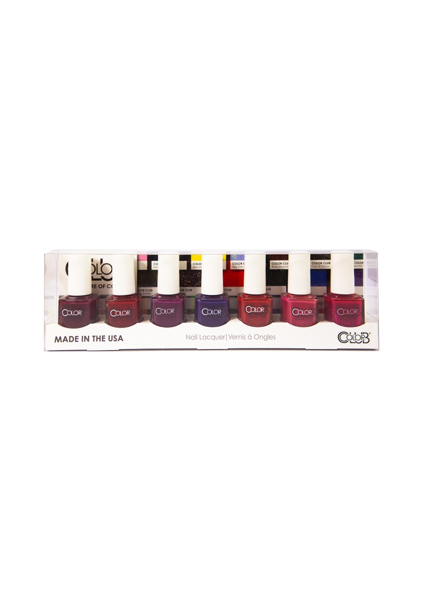 Picture of 212 Main 05KWINCR7 Color Club Nail Polish Gift Set&#44; Dark Secret - 7 Piece