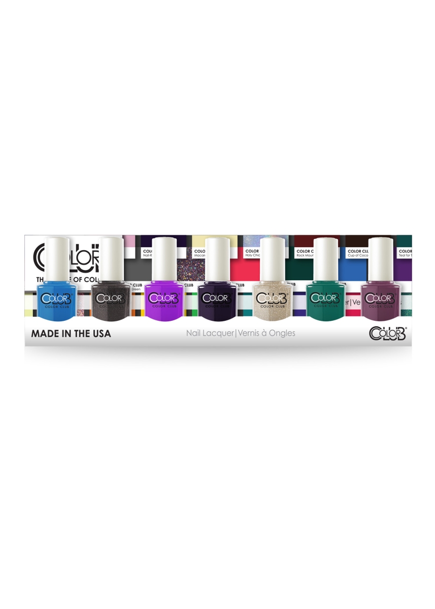 Picture of 212 Main 05KROCKOUT7 Color Club Nail Polish Gift Set&#44; Rock Out - 7 Piece