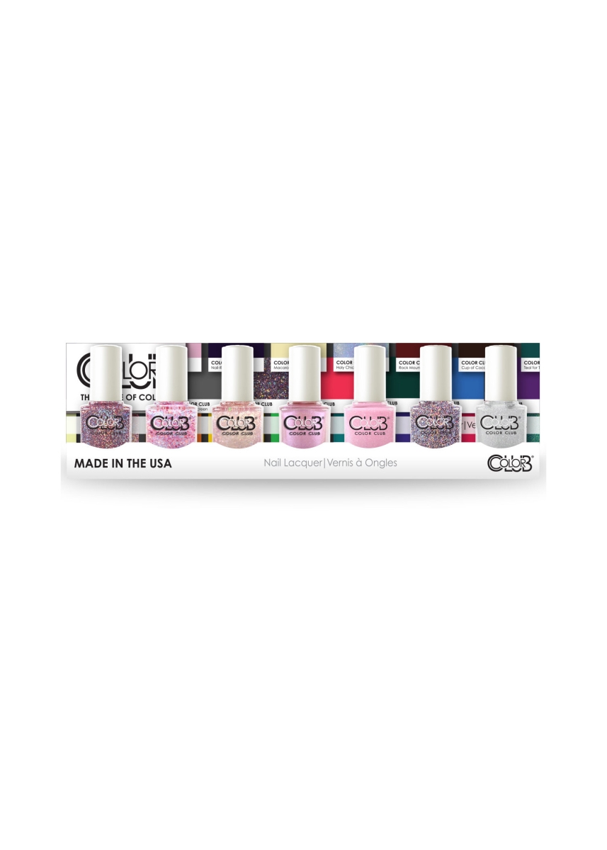Picture of 212 Main 05KPINKGL7 Color Club Nail Polish Gift Set&#44; Think Pink - 7 Piece