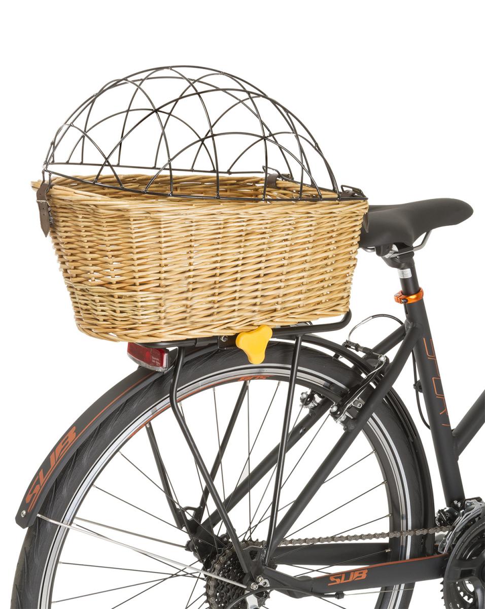 Picture of 212 Main CFG-431605 M-Wave Rear Rack Mounted Wicker Pet Basket
