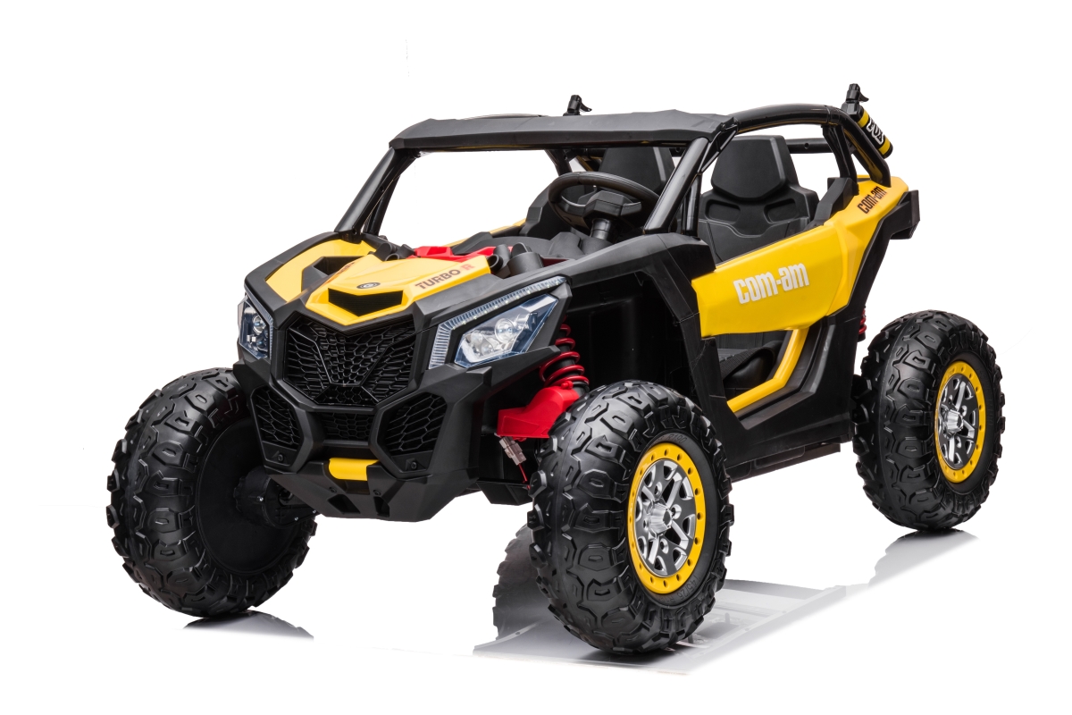 Picture of 212 Main XB2118YELLOW 24V Freddo Toys New UTV 2 Seater Ride on Toy Car&#44; Yellow