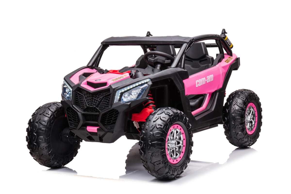 Picture of 212 Main XB2118PINK 24V Freddo Toys New UTV 2 Seater Ride on Toy Car, Pink