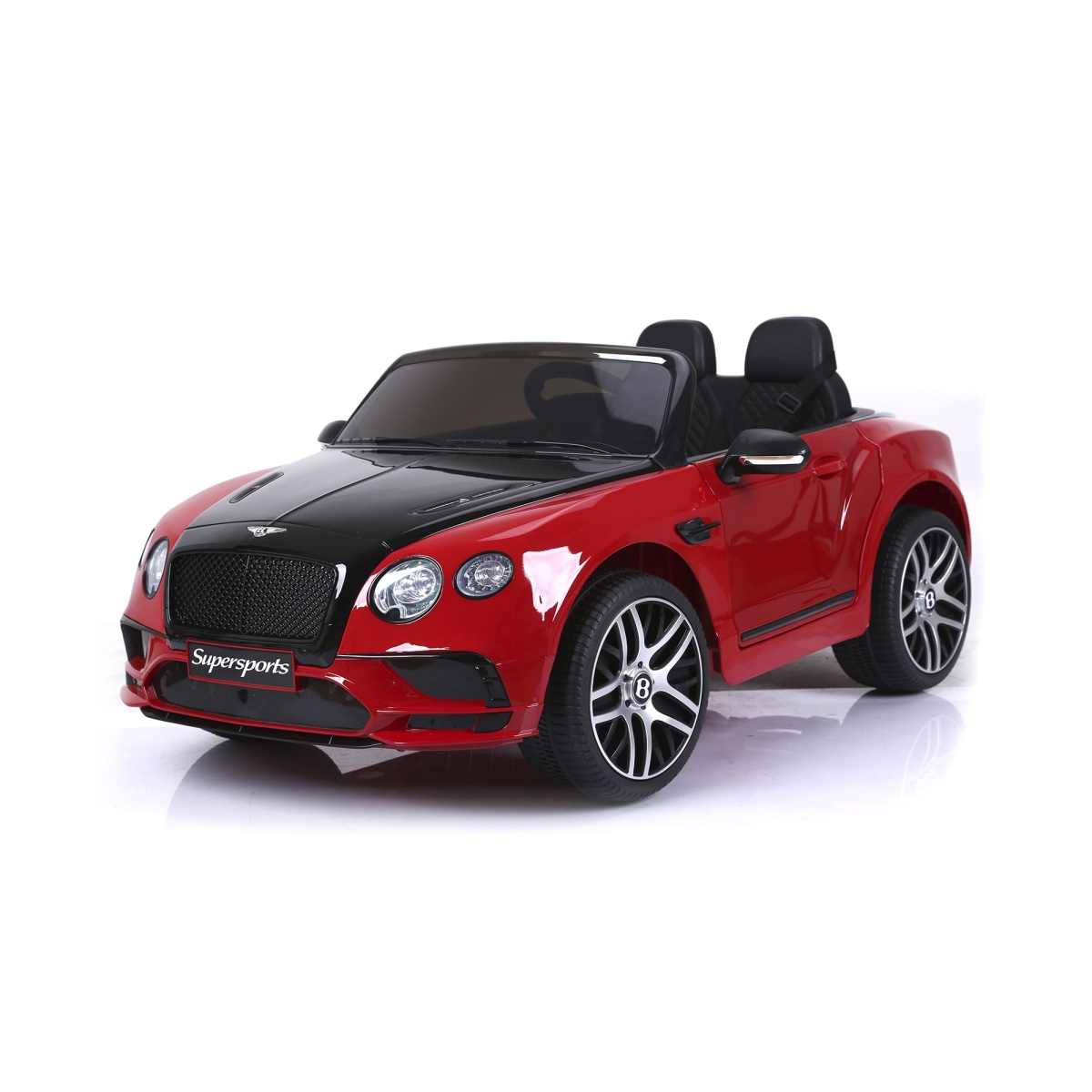 Picture of 212 Main JE1155RED 12V Bentley Continental 2 Seater Ride On Toy Car&#44; Red