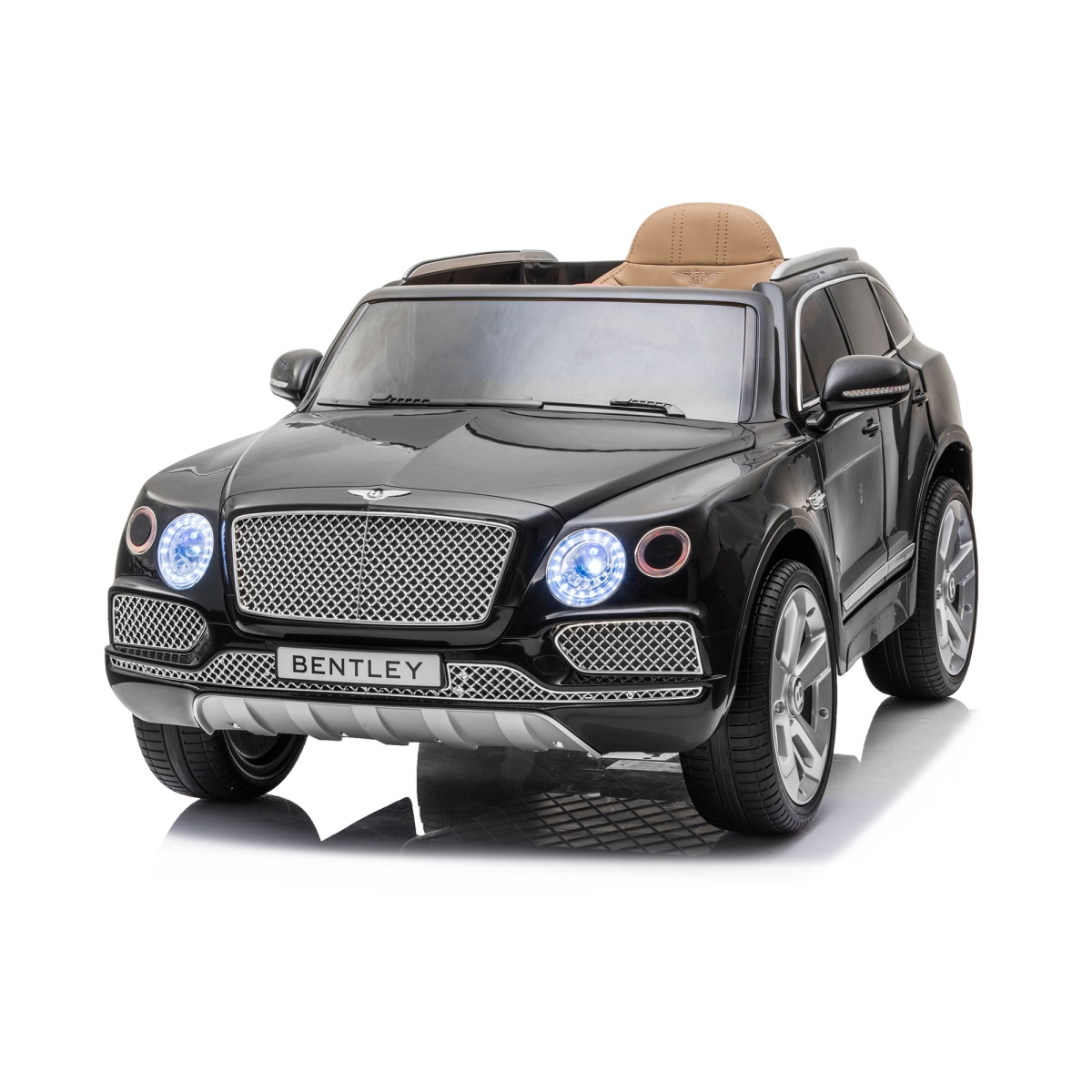 Picture of 212 Main JJ2158BLACK 12V Bentley Bentayga 1 Seater Ride On Toy Car&#44; Black