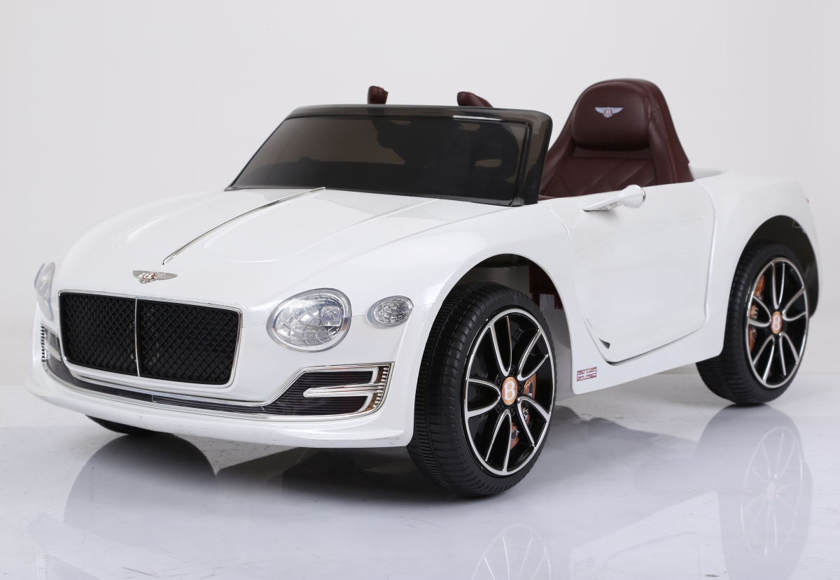 Picture of 212 Main JE1166WHITE 12V Bentley EXP12 1 Seater Ride On Toy Car&#44; White