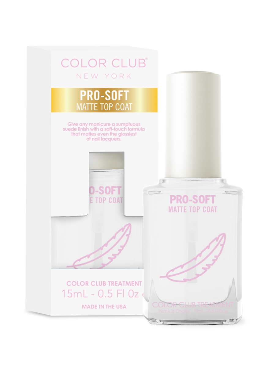 Picture of 212 Main 05TR-MATT 15 ml Color Club Pro Nail Treatment, Soft