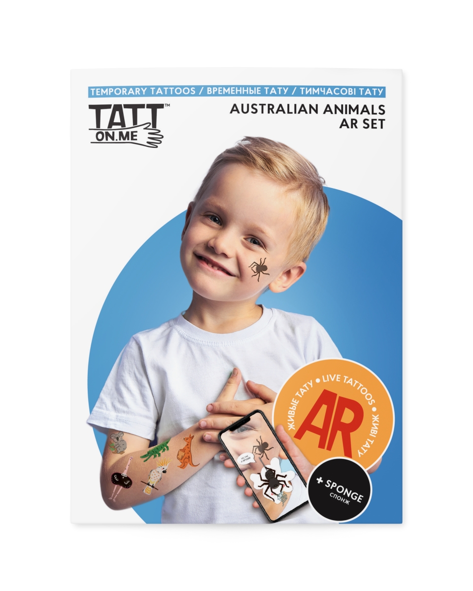 Picture of 212 Main TSAR-Australian Australian Animals Live AR Tattoo Set
