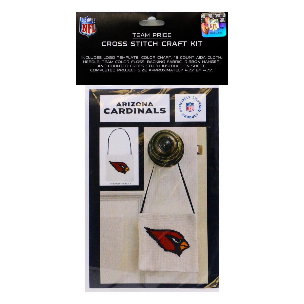 Picture of 212 Main CRCCSARI NFL Arizona Cardinals Cross Stitch Craft Kit