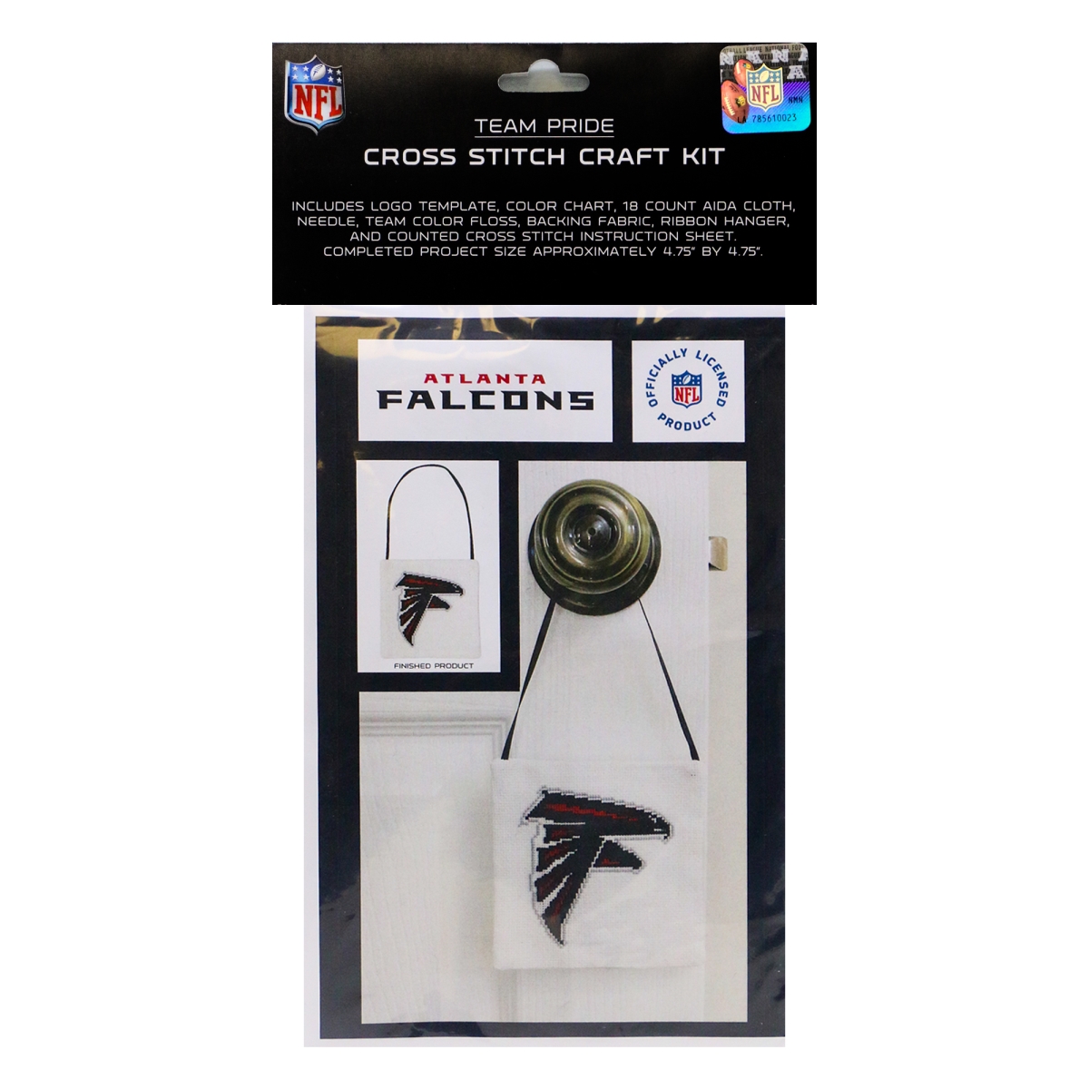 Picture of 212 Main CRCCSATL NFL Atlanta Falcons Cross Stitch Craft Kit