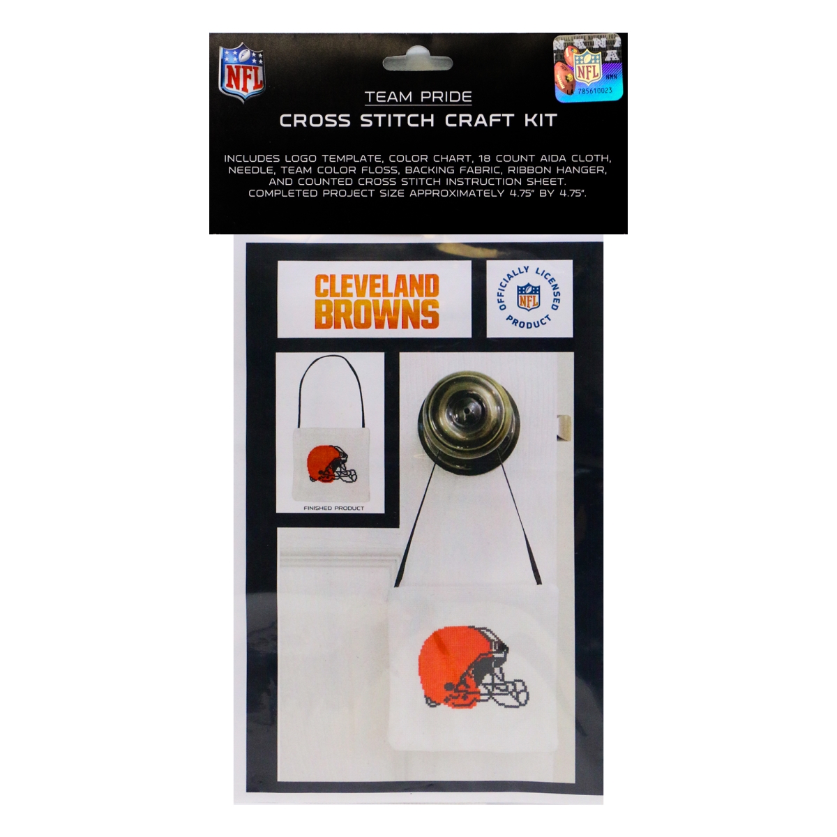 Picture of 212 Main CRCCSCLE NFL Cleveland Browns Cross Stitch Craft Kit