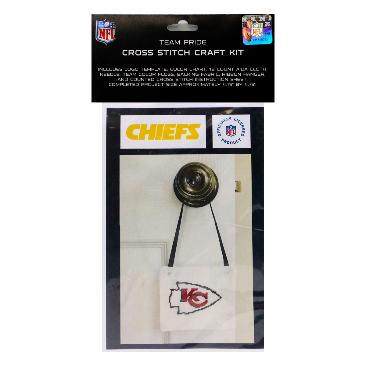 Picture of 212 Main CRCCSKCC NFL Kansas City Chiefs Cross Stitch Craft Kit