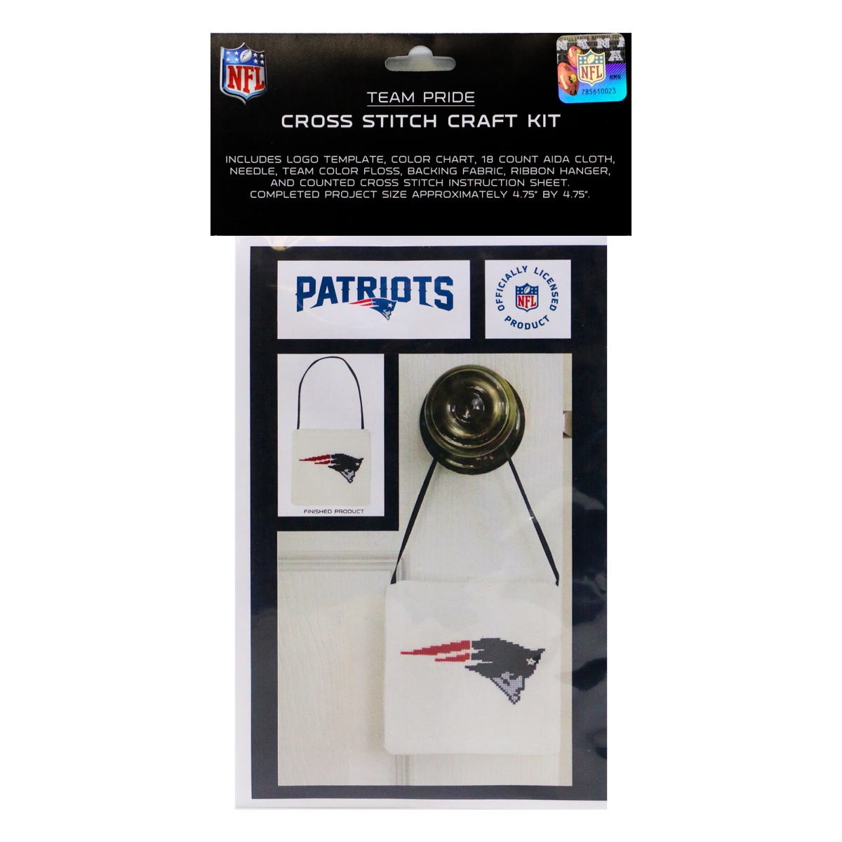 Picture of 212 Main CRCCSNEP NFL New England Patriots Cross Stitch Craft Kit