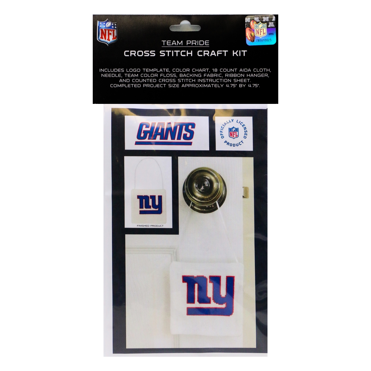 Picture of 212 Main CRCCSNYG NFL New York Giants Cross Stitch Craft Kit