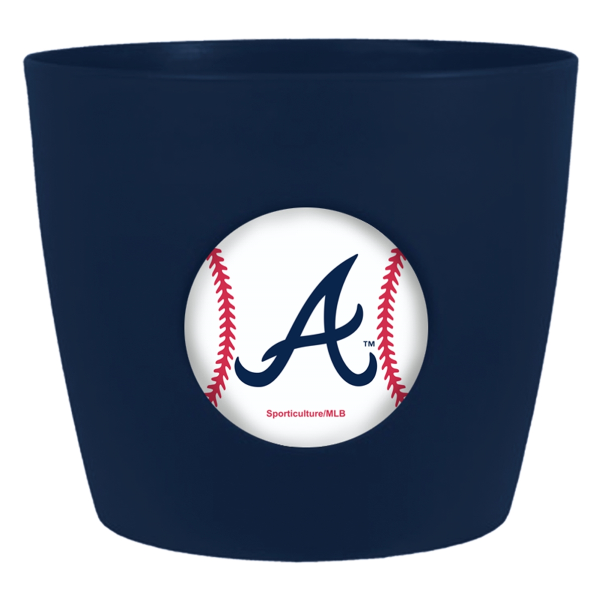Picture of 212 MainBPOTBAB MLB Atlanta Braves Button Pot