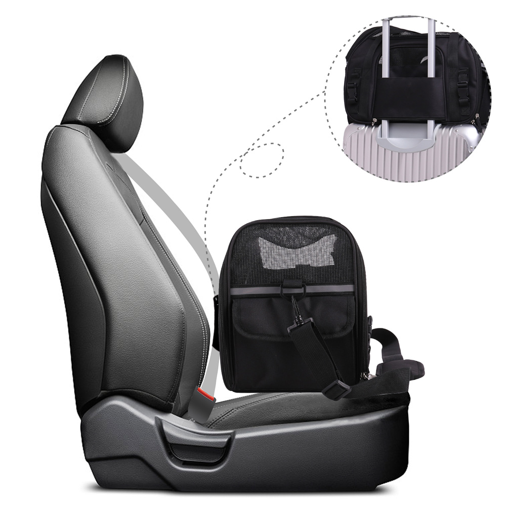 Picture of 212 Main PBC-8648BK Soft Pet Carrier, Black - Large