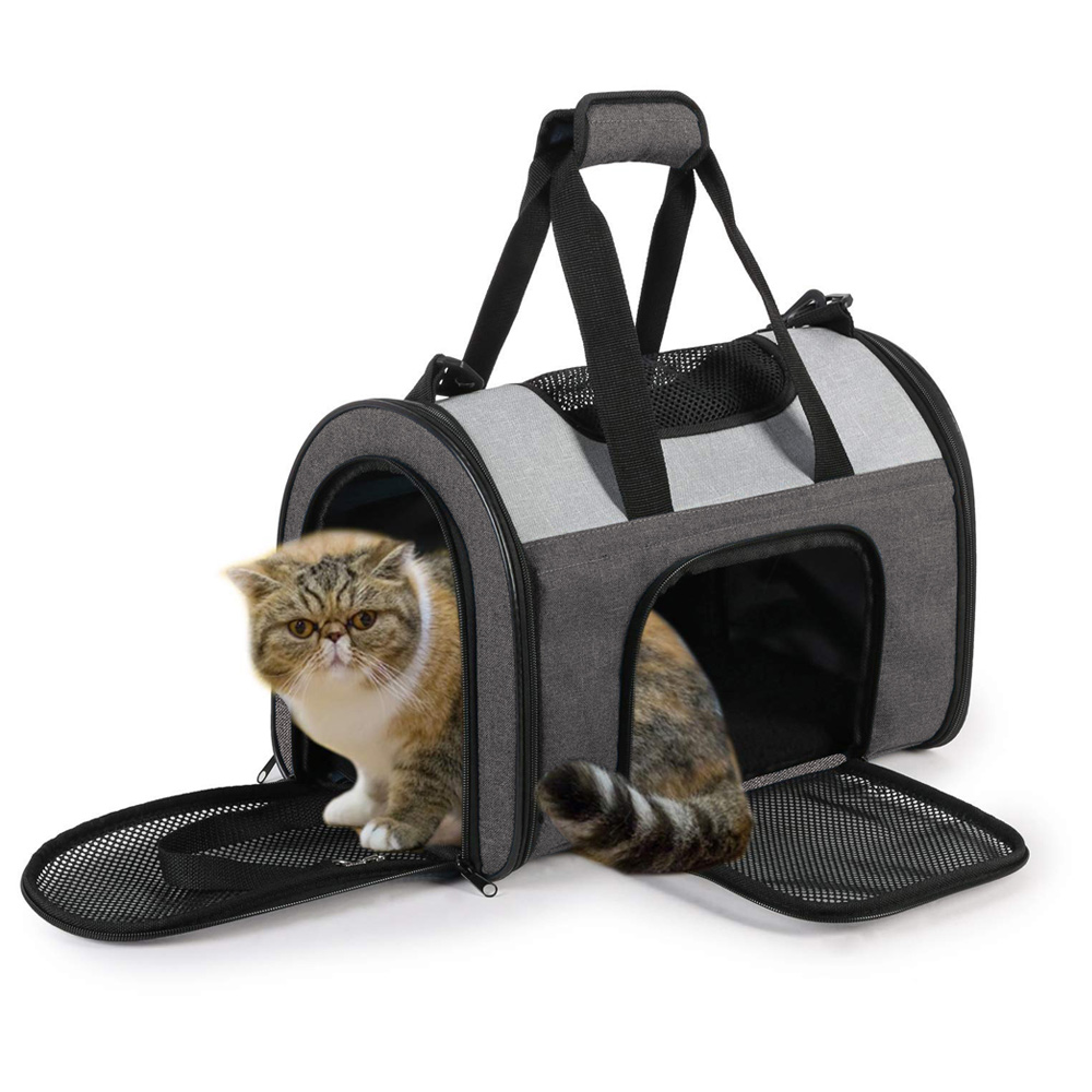 Picture of 212 Main PBC-4716SG Pet Sport Carrier&#44; Smoke Gray