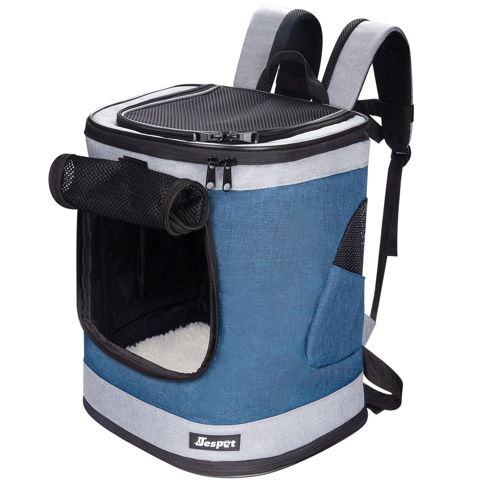 Picture of 212 Main PBC-4817BG Deluxe Pet Backpack&#44; Dark Blue
