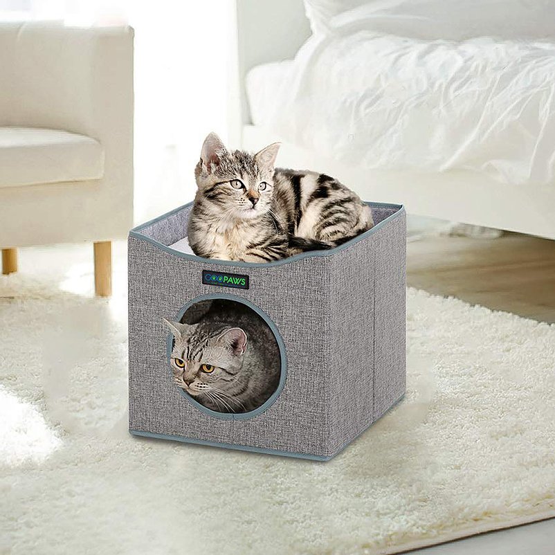 Picture of 212 Main CCD-3915SG 15.5 in. Cat Condo, Smoke Gray