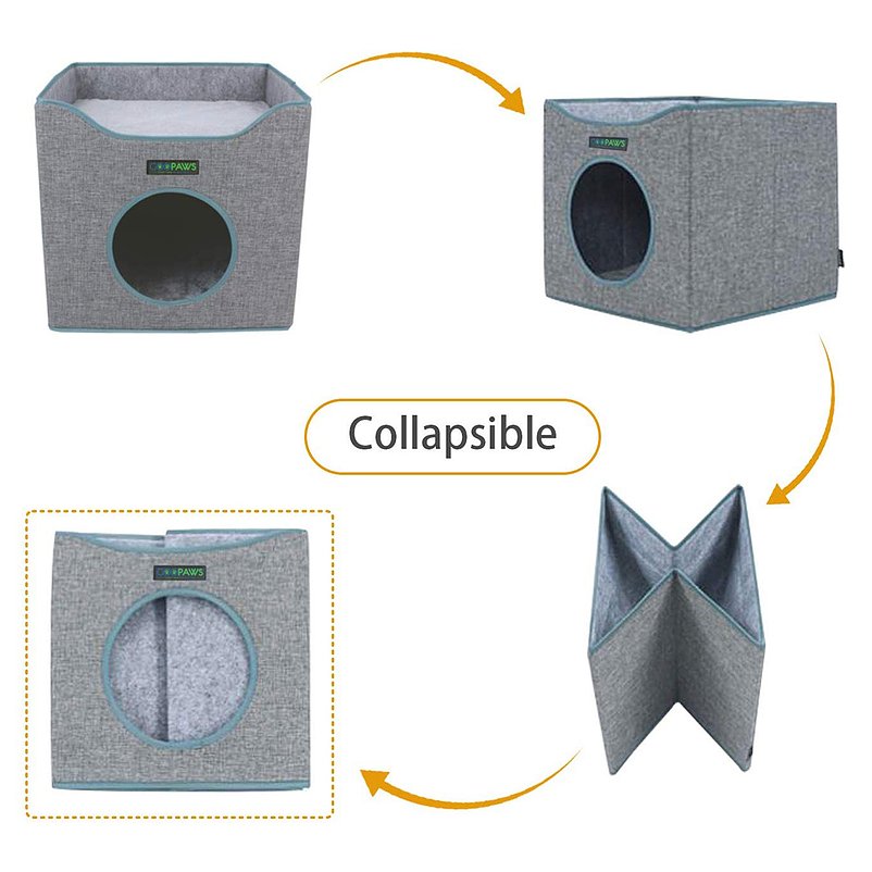 Picture of 212 Main CCD-3915SG 15.5 in. Cat Condo, Smoke Gray