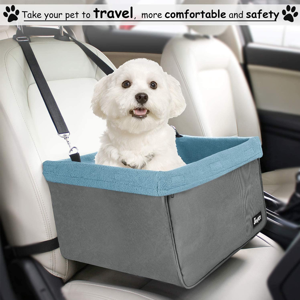 Picture of 212 Main PCD-42GR 16 in. Booster Dog Car Seat&#44; Gray & Blue