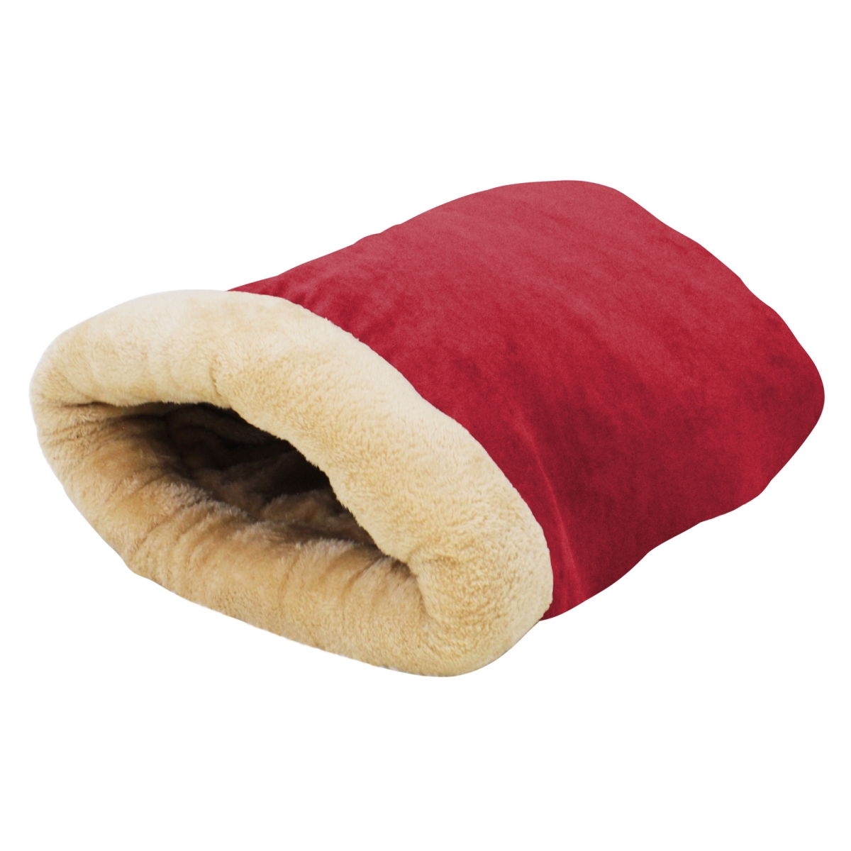 Picture of 212 Main CBD-2214BUD Goopaws 4 in 1 Self-Warming Pet Bed, Burgundy