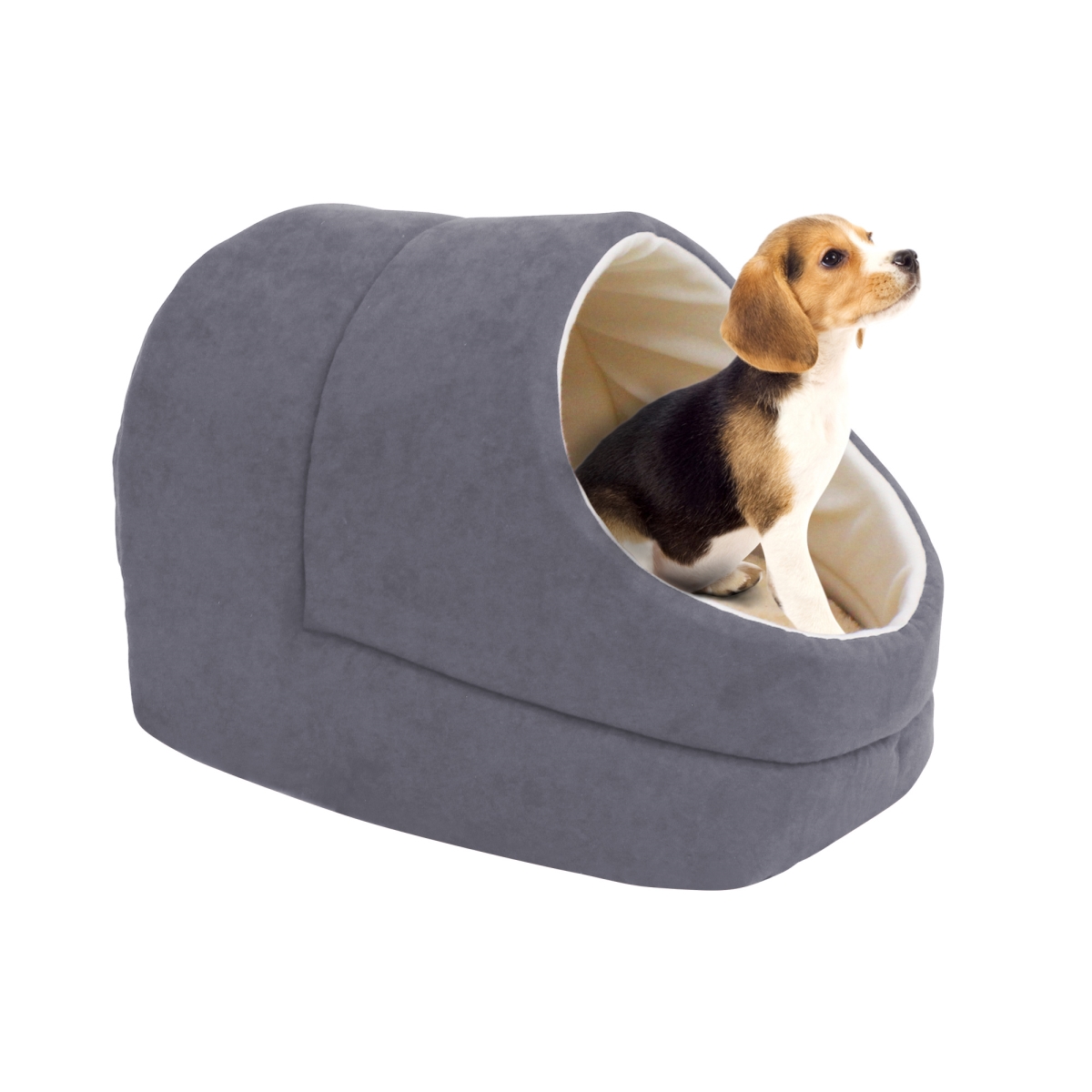 Picture of 212 Main CCP-1814GR Cave Covered Cat & Dog Bed&#44; Gray