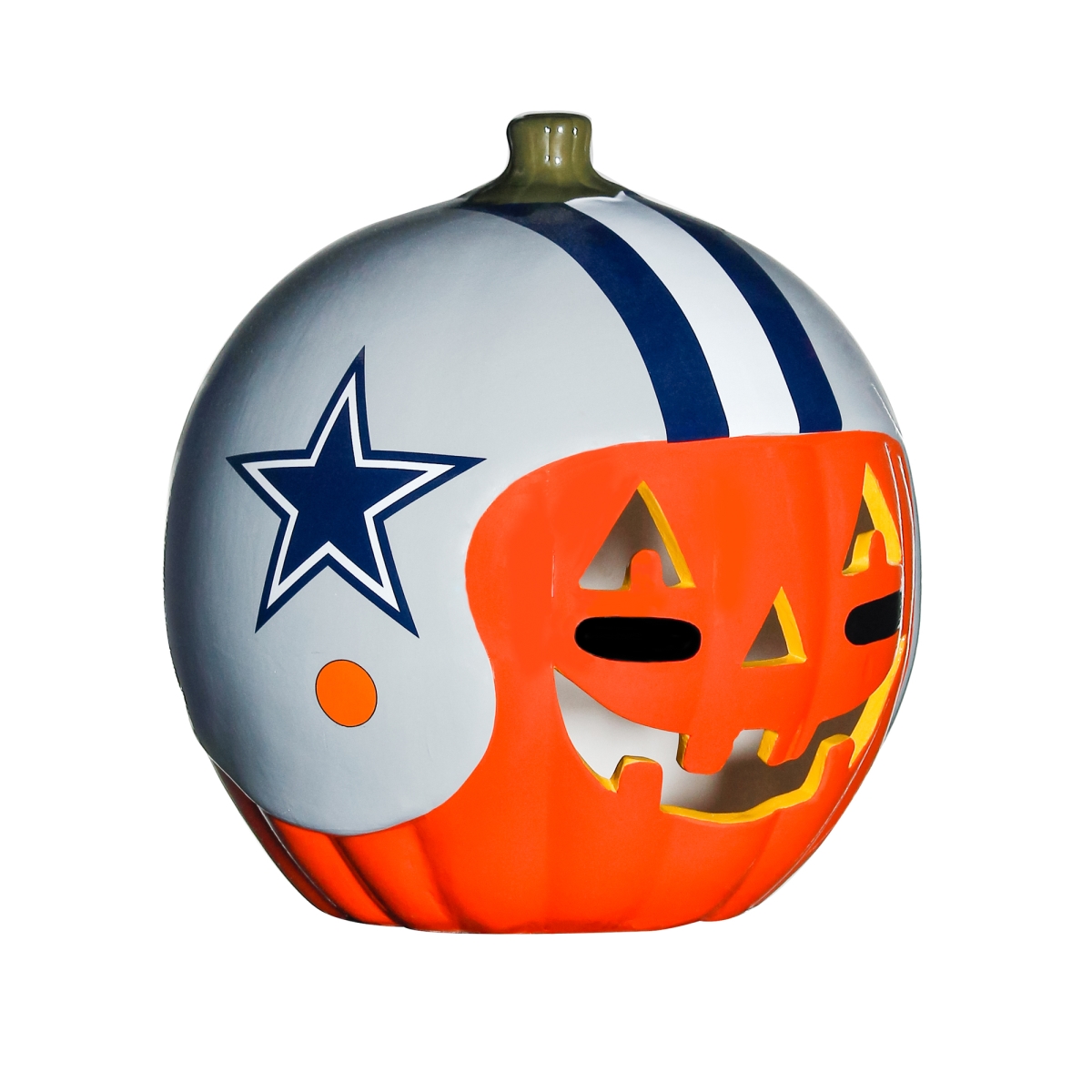 Picture of 212 Main CERPMDAL 10 in. NFL Dallas Cowboys Ceramic Pumpkin Helmet