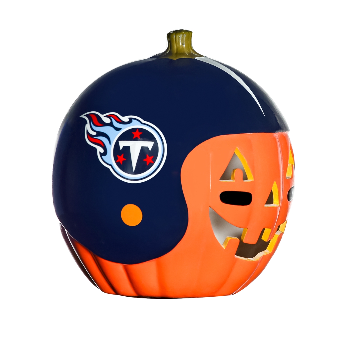 Picture of 212 Main CERPMTEN 10 in. NFL Tennessee Titans Ceramic Pumpkin Helmet