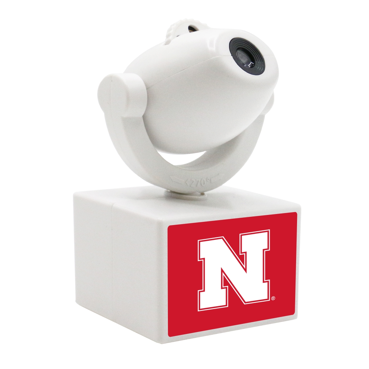 Odash SPOTLNE NCAA Nebraska Cornhuskers LED Mini Spotlight Projector