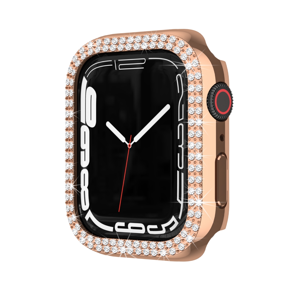 Picture of Odash SD18CV-RGLD-38 Bling Bumper Case with Screen Protector for 38mm Apple Watch Series 3 - Rose Gold